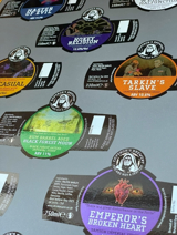 Emperor's Set of Beer Labels